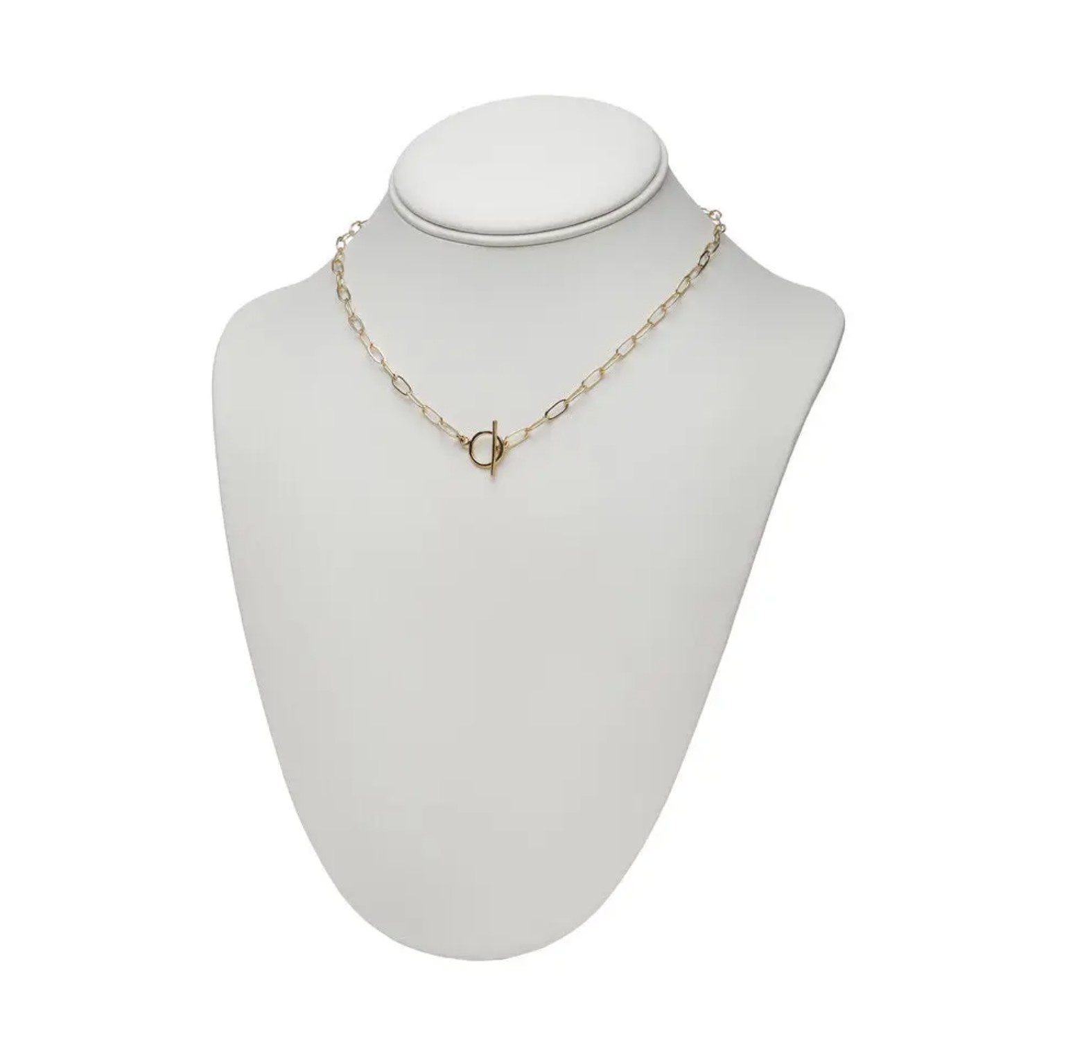 Kenda Kist Paper Clip Chain Toggle Necklace