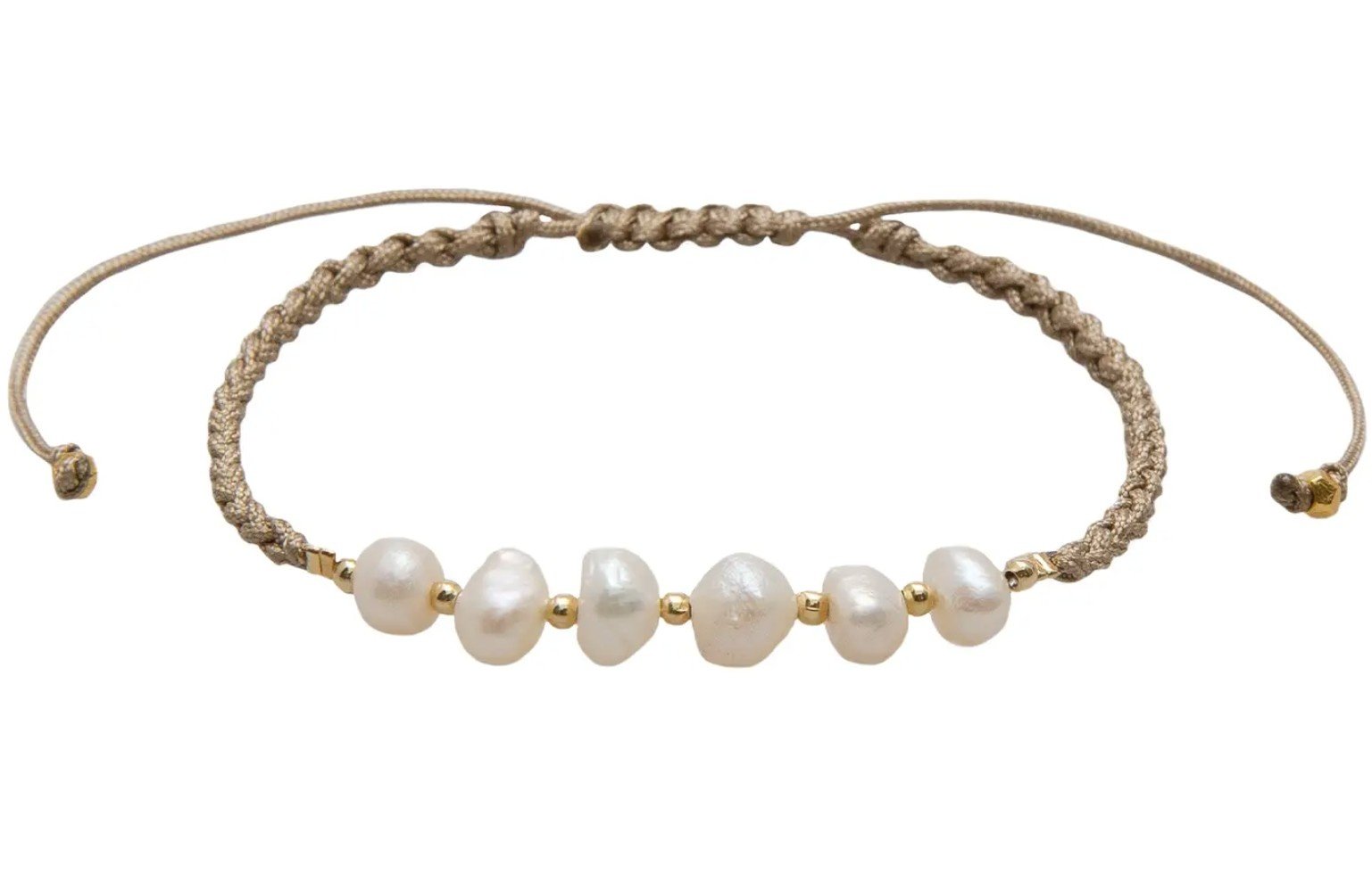 Lotus & Luna Sandkissed Mermaid's Pearl Bracelet