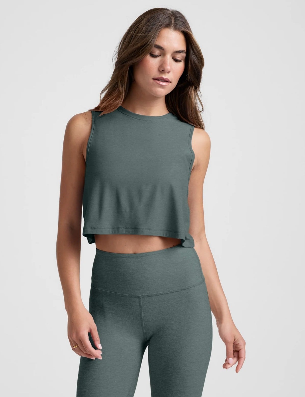 Beyond Yoga Featherweight Minimal Cropped Tank