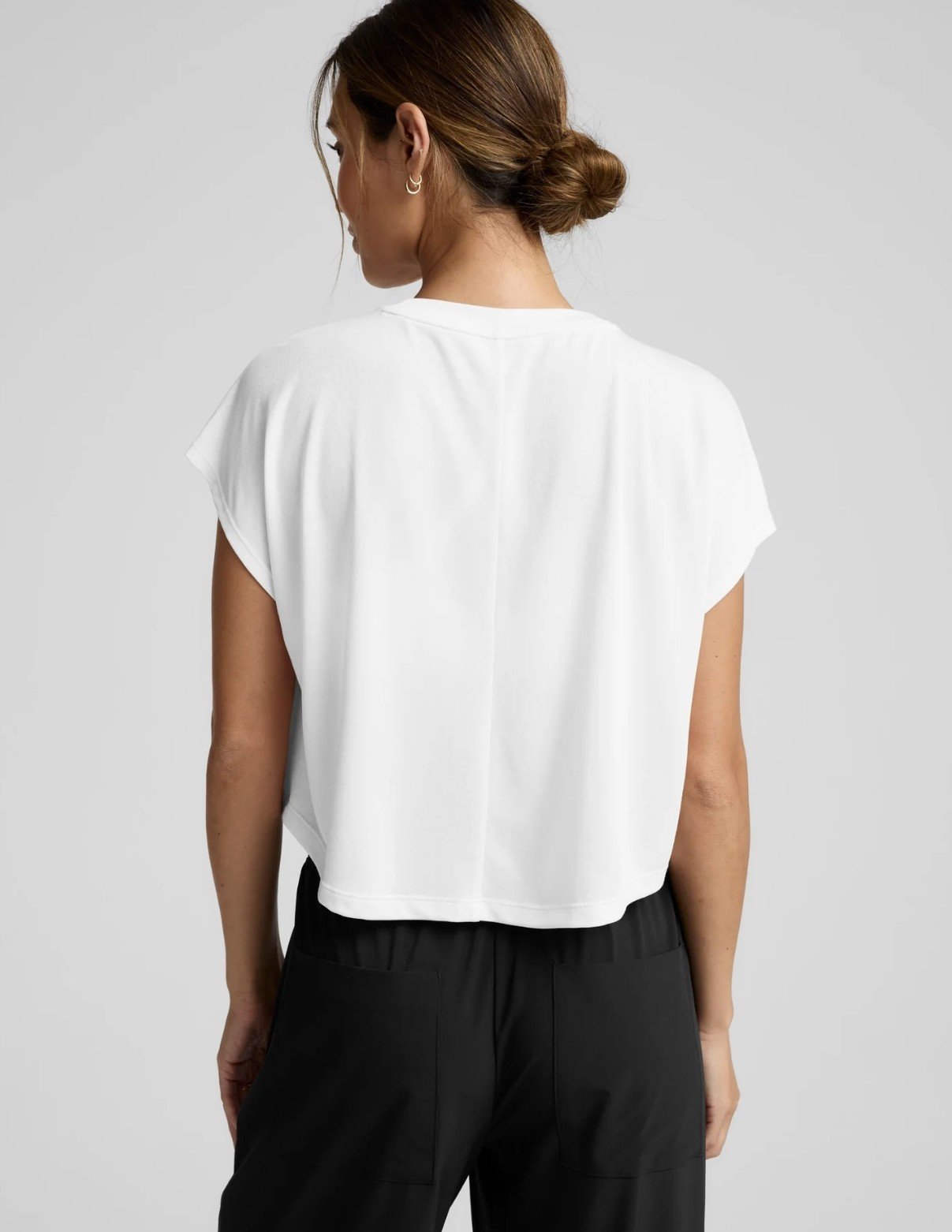Beyond Yoga Studio Luxe Cropped Tee