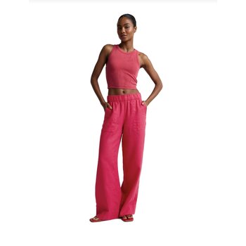 Beyond Yoga Softwash Easy Linen Wideleg