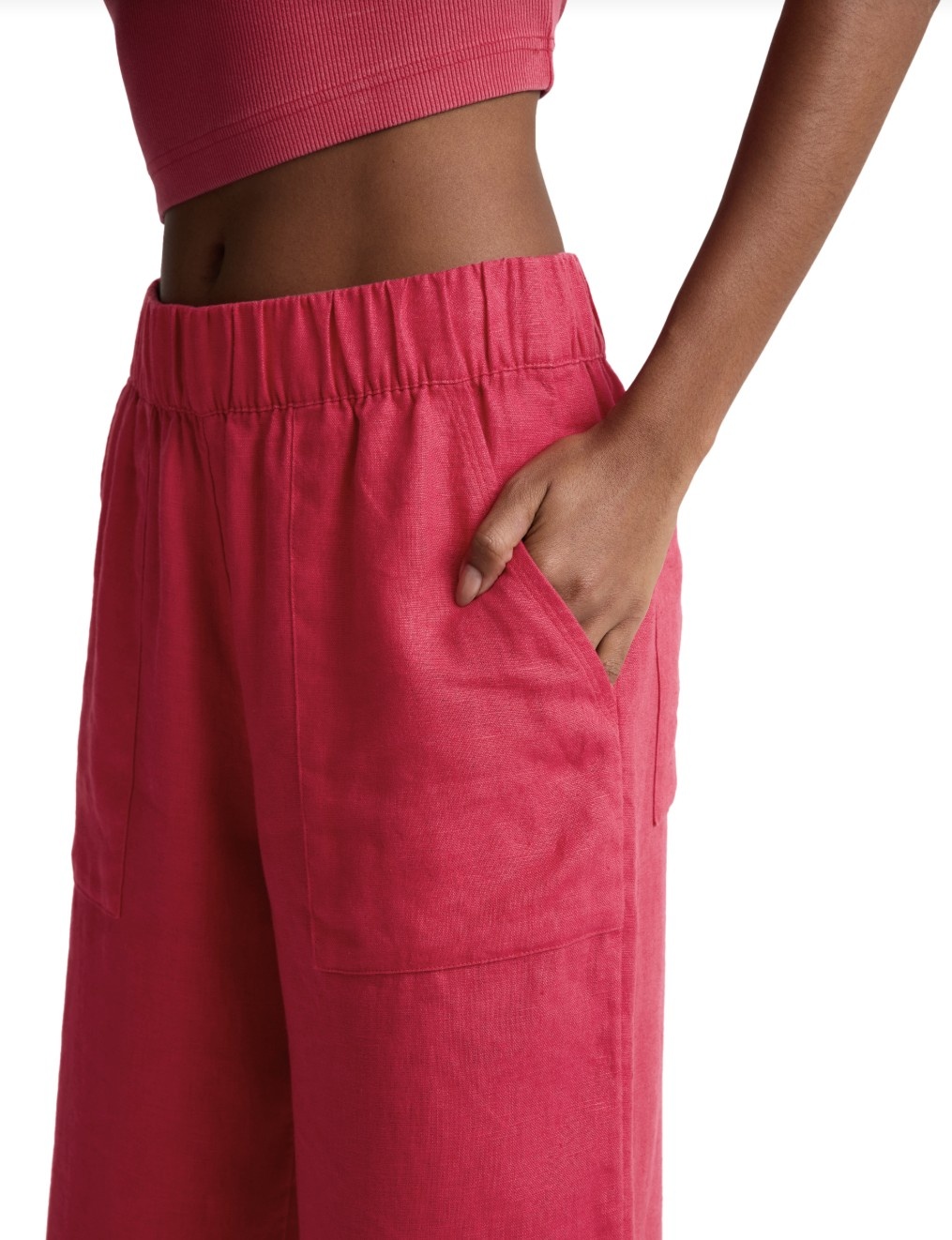 Beyond Yoga Softwash Easy Linen Wideleg