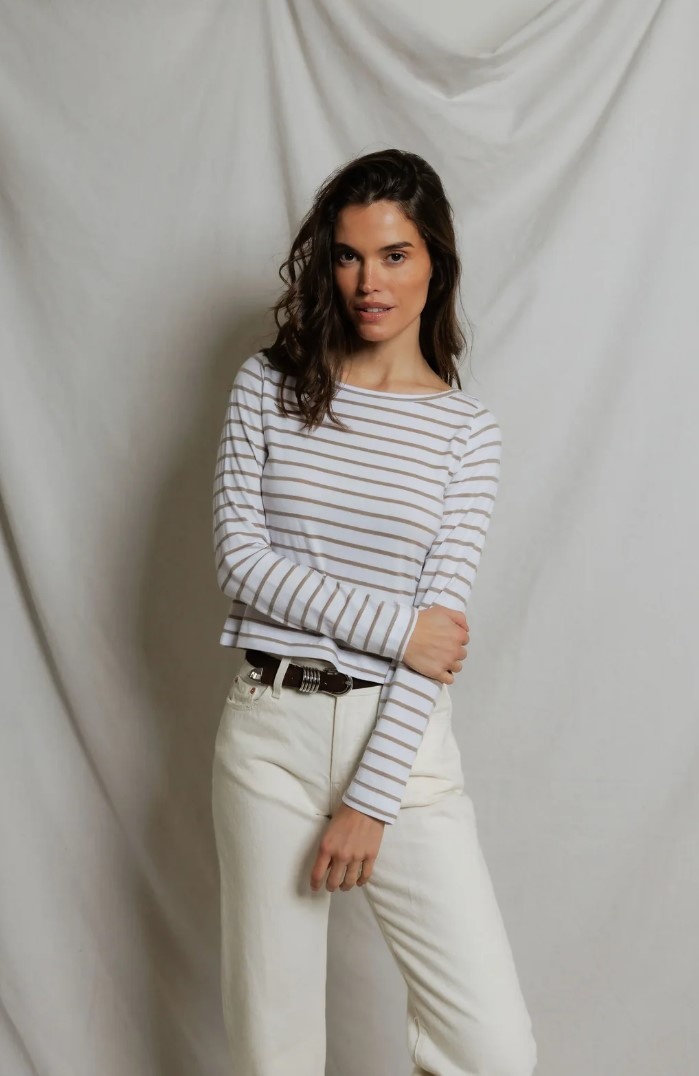 Perfectwhitetee Parker Stripe