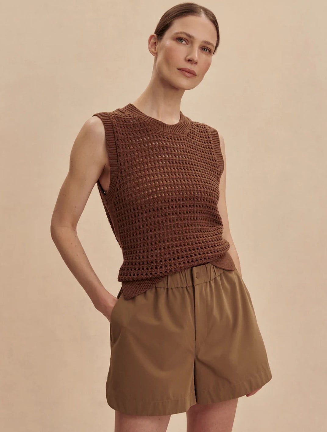 Varley Nila Mid Rise Short