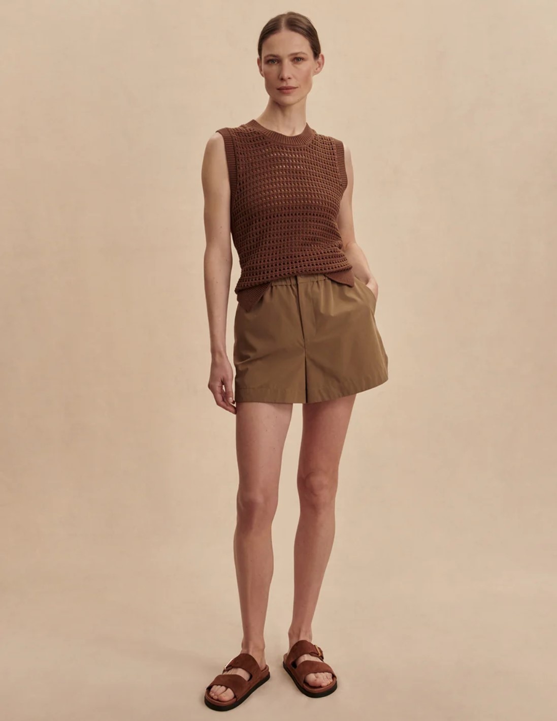 Varley Nila Mid Rise Short