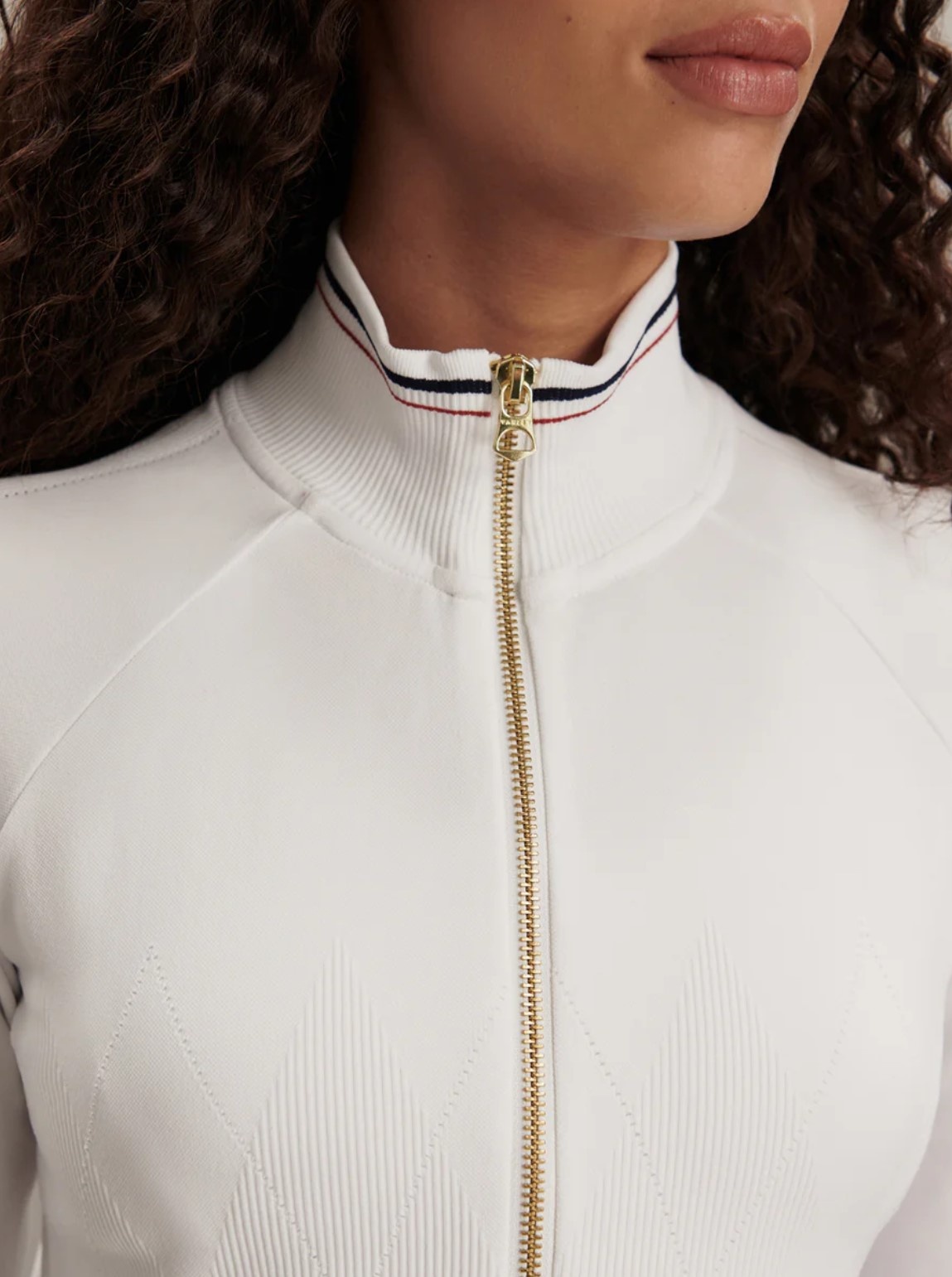 Varley Len Seamless Zip Through