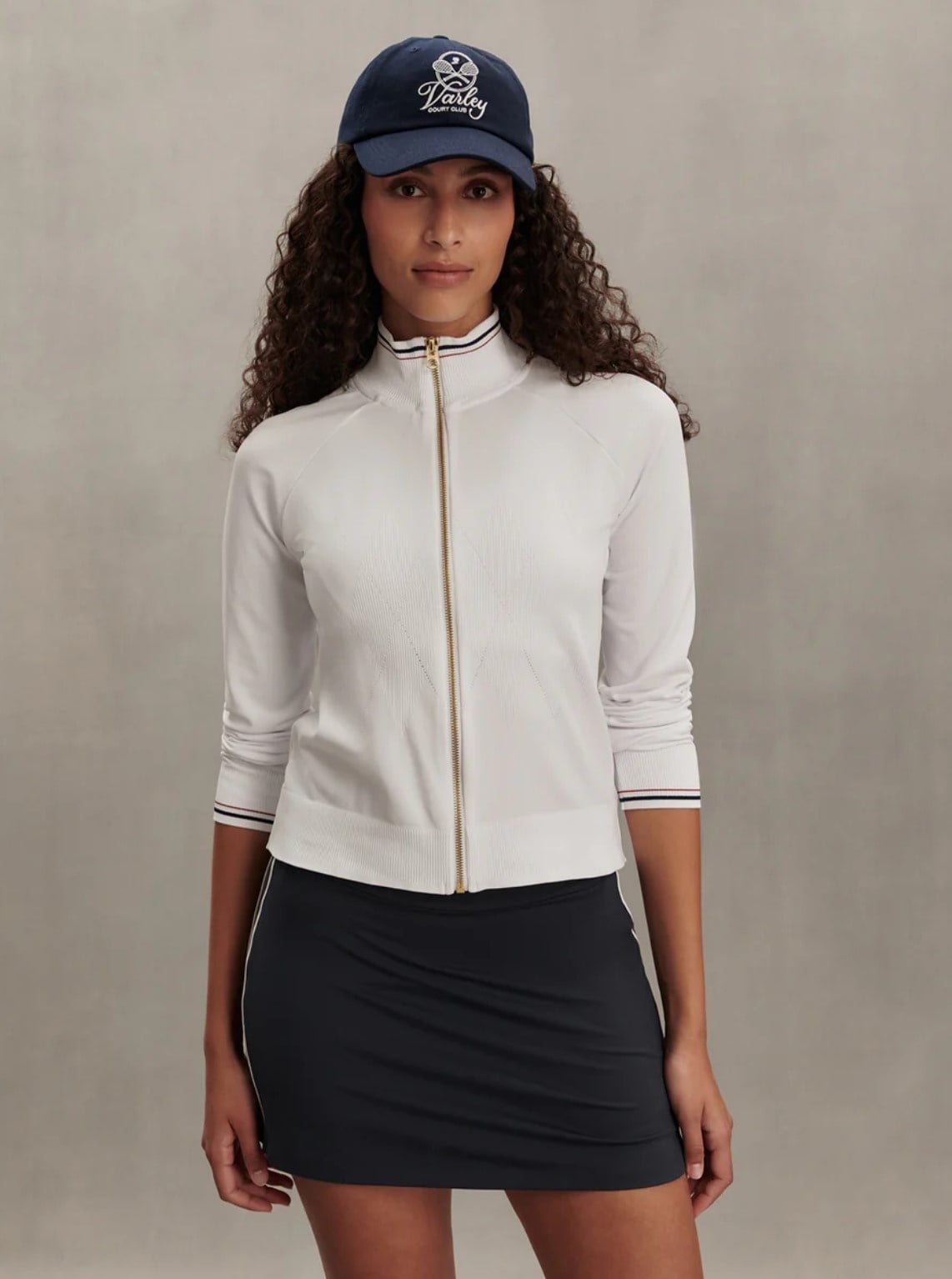Varley Len Seamless Zip Through