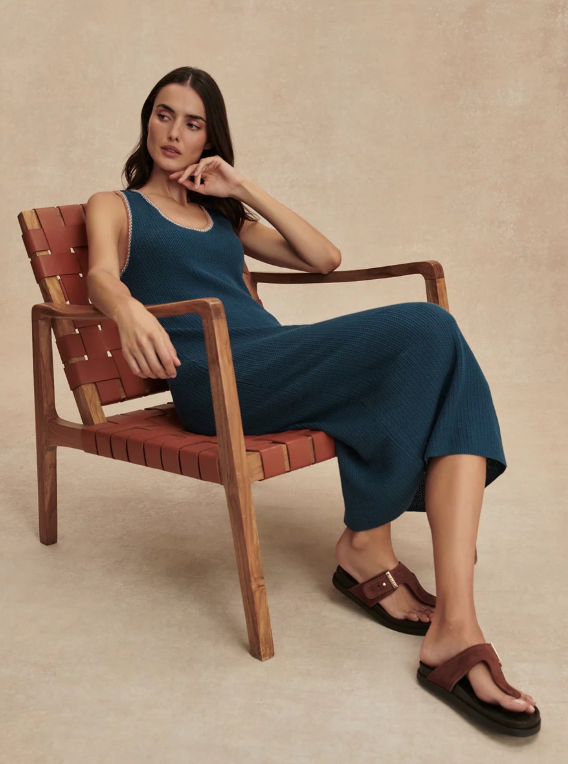 Varley Mikel Knit Dress