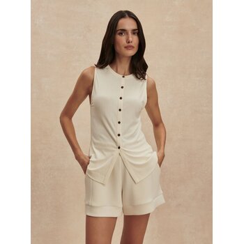 Varley Latia Button Through Tank