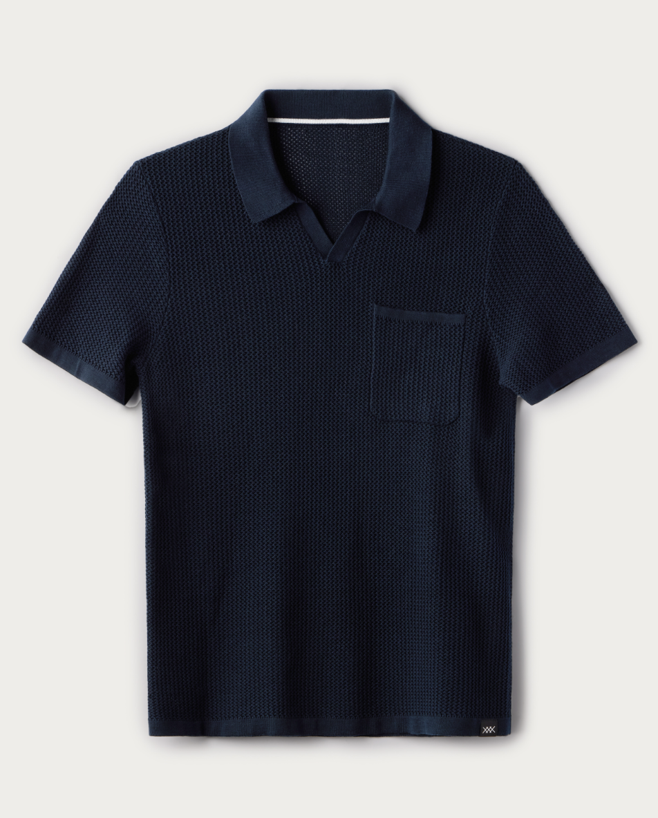 Rhone Coastal Johnny Collar Polo