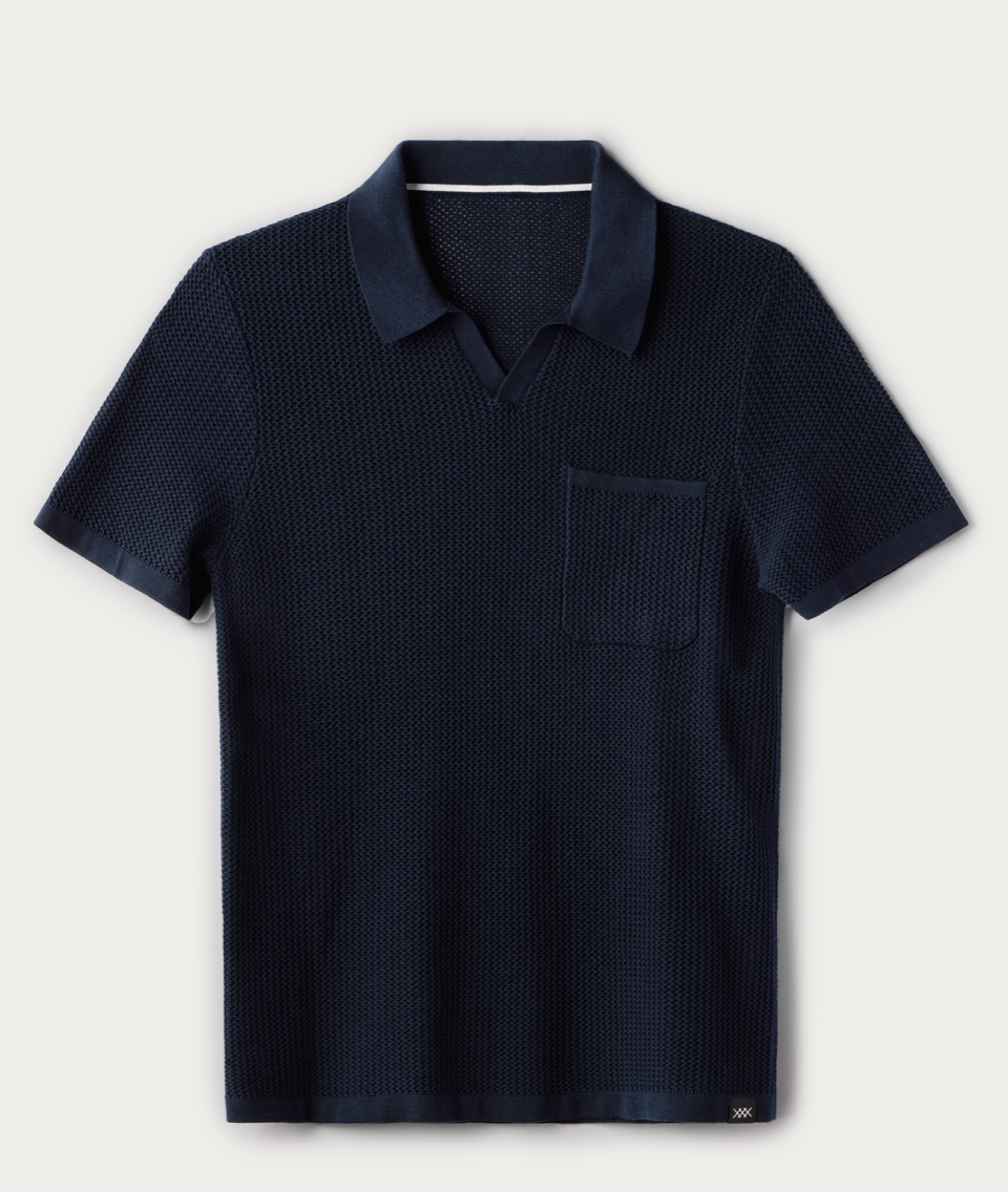 Rhone Coastal Johnny Collar Polo