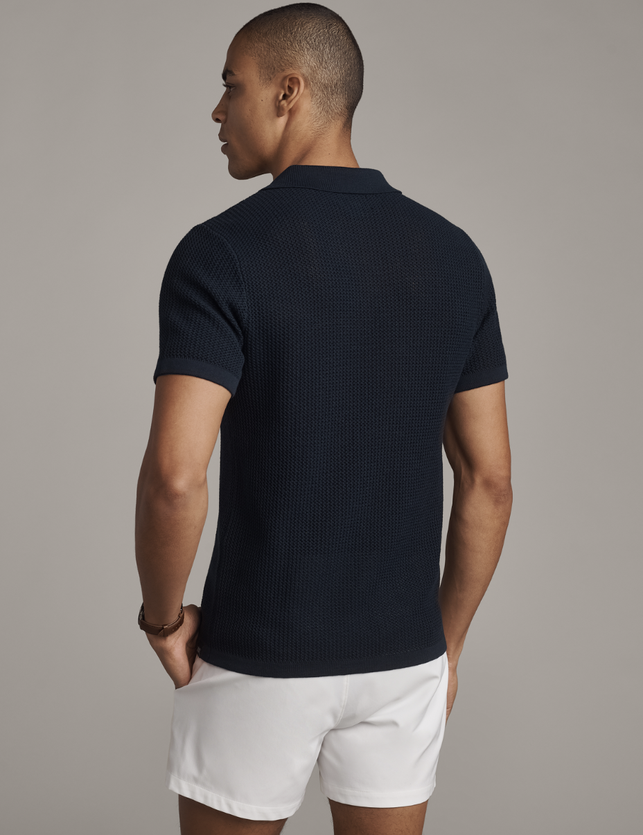 Rhone Coastal Johnny Collar Polo