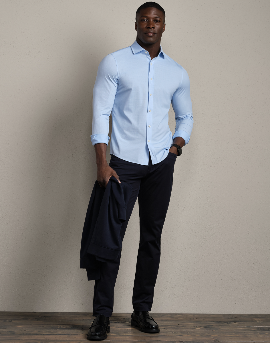Rhone Commuter Shirt Semi Spread Collar