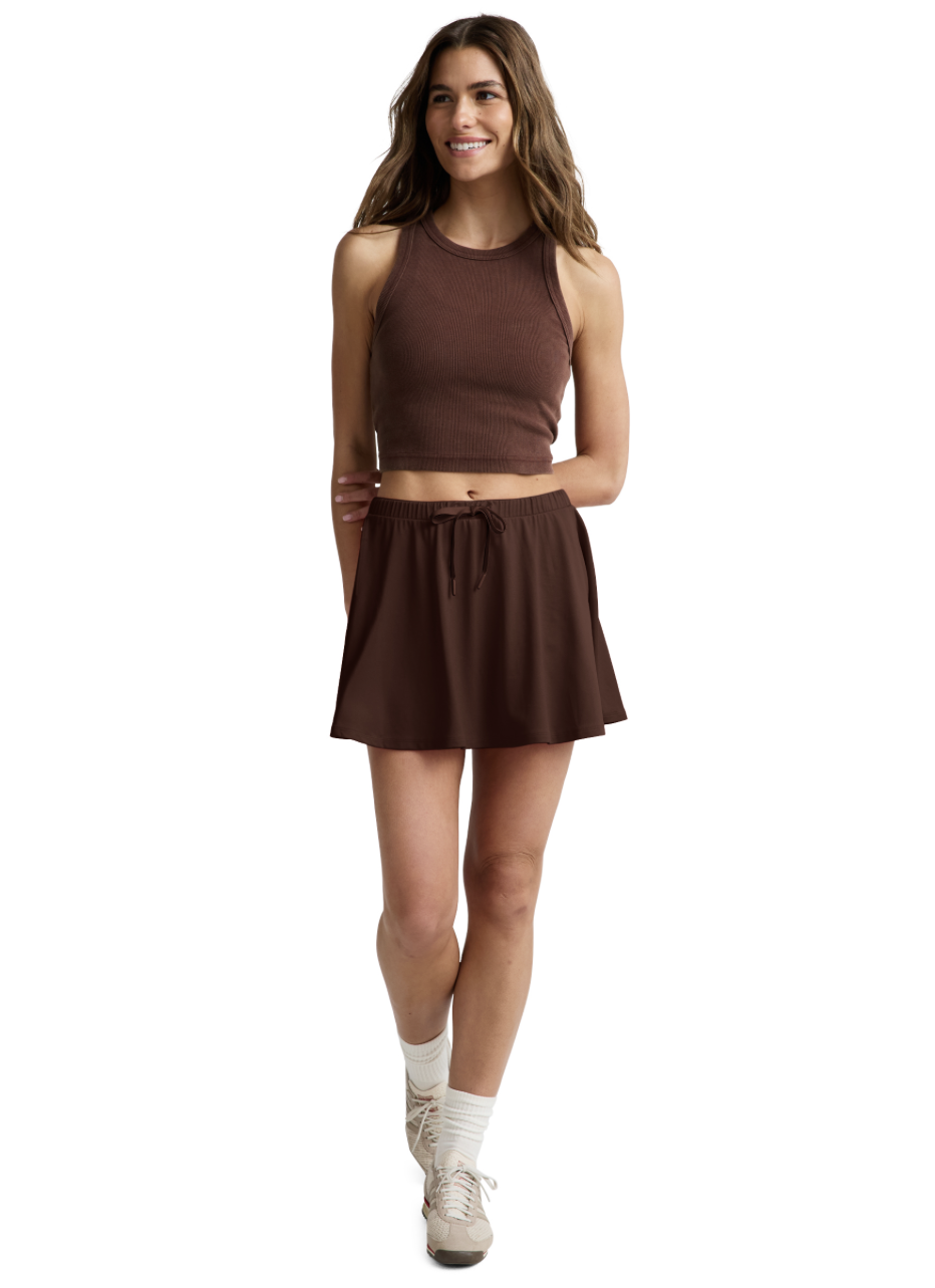 Beyond Yoga Sport Active Drawcord Mini Skirt