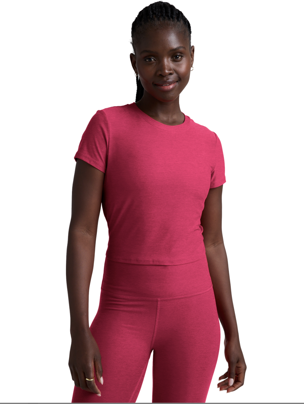 Beyond Yoga Featherweight Cropped Tee