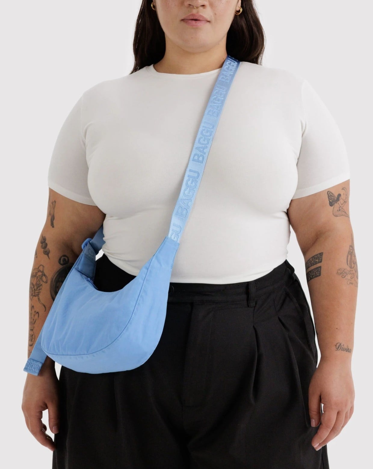 Baggu Small Nylon Crescent Bag