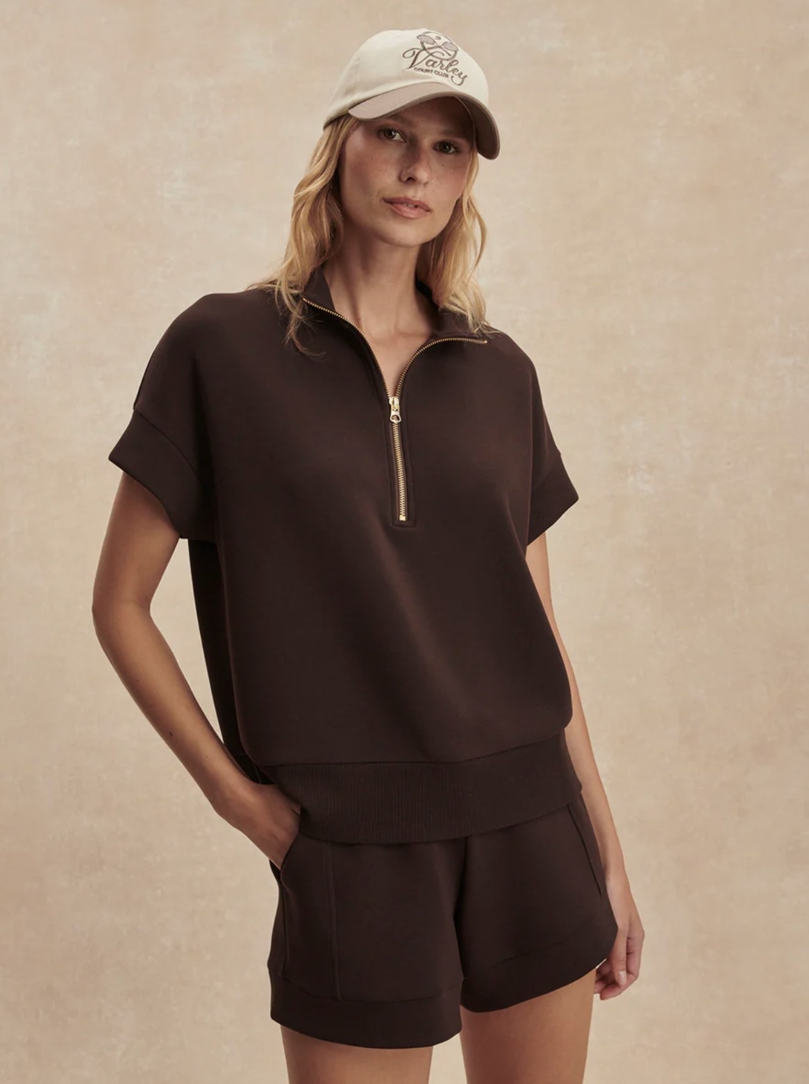 Varley Ritchie Short Sleeve Sweat