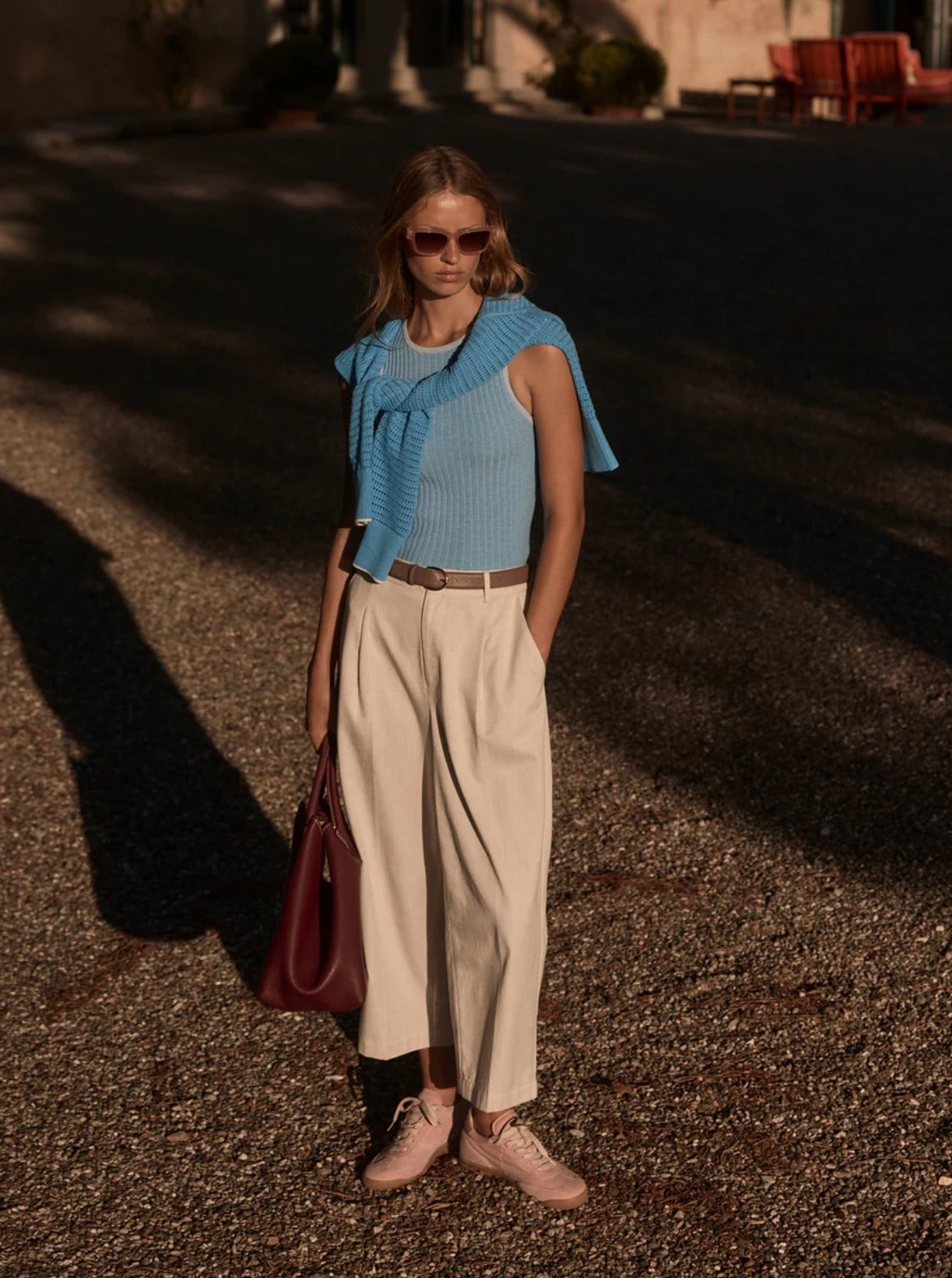 Varley Hanson Rib Knit Tank