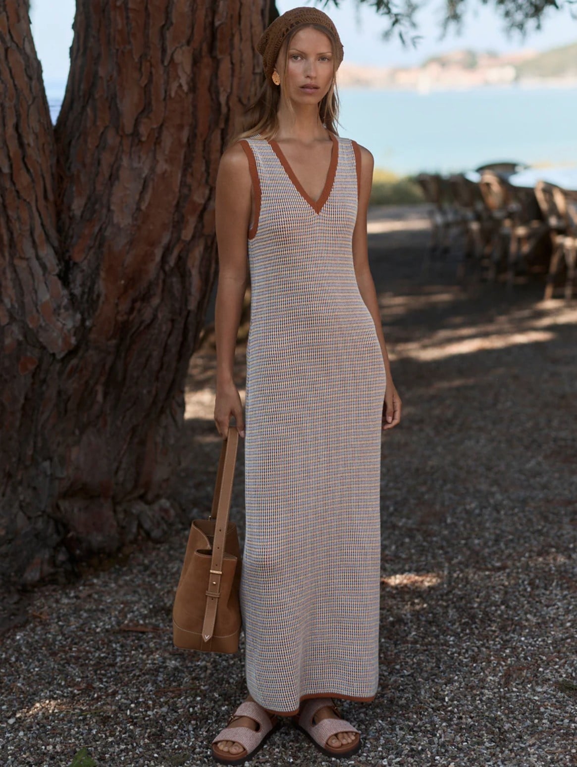 Varley Albane Knit Dress