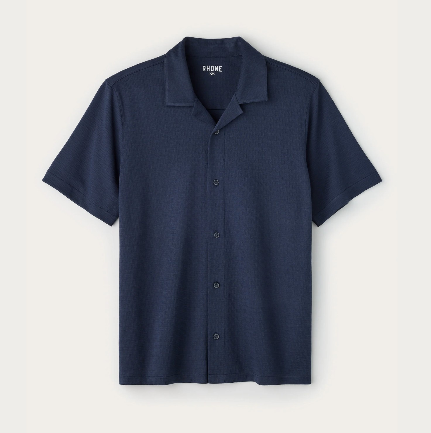 Rhone Palms Camp Collar Shirt