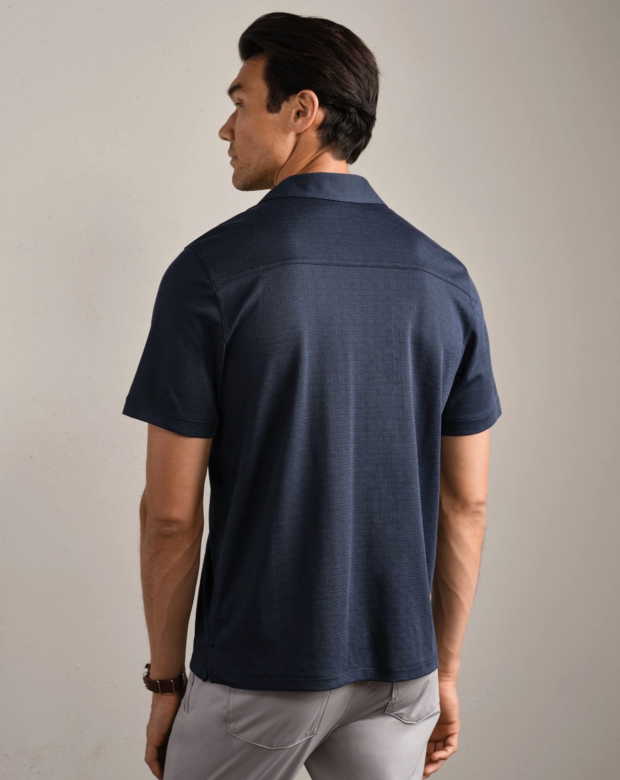 Rhone Palms Camp Collar Shirt