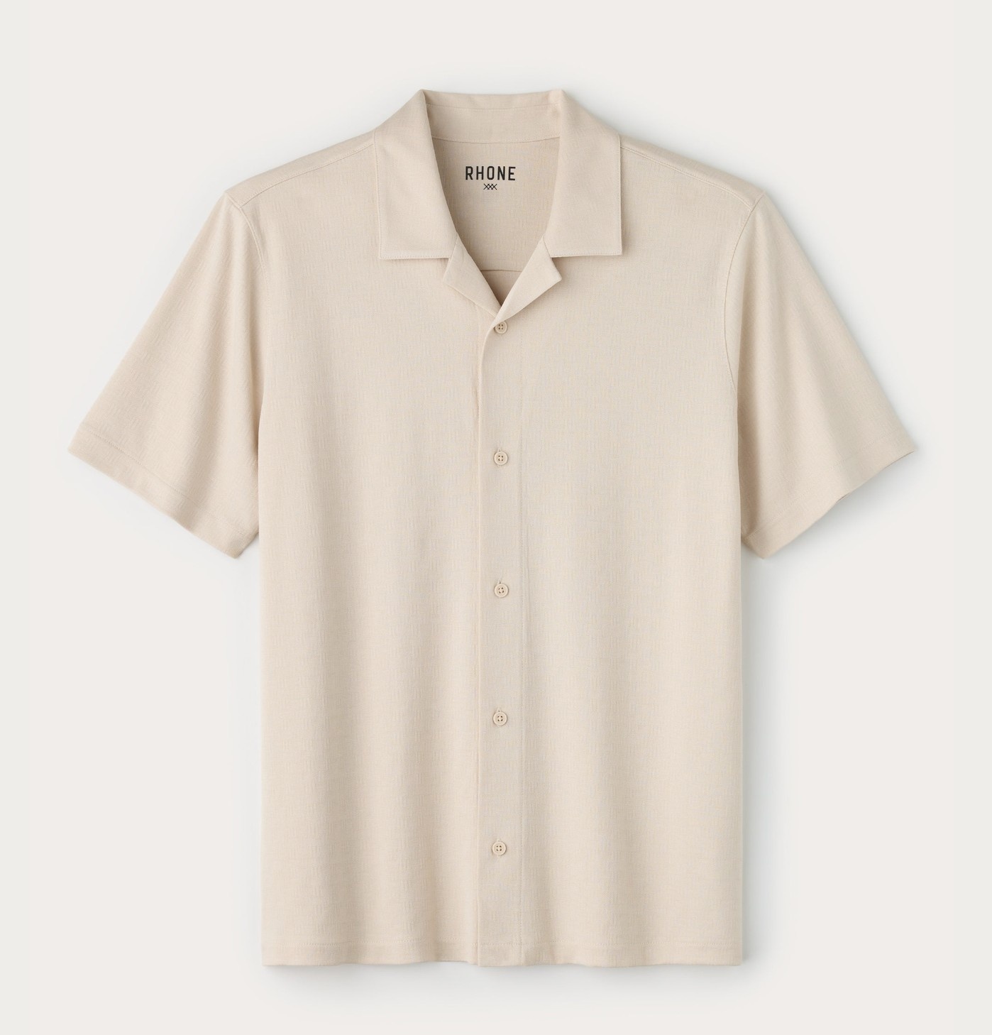 Rhone Palms Camp Collar Shirt