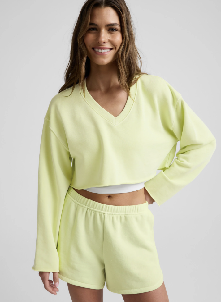 Beyond Yoga Fade Out Cropped Long Sleeve