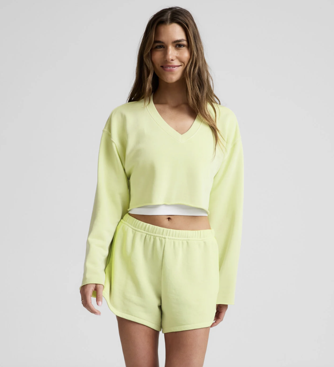 Beyond Yoga Fade Out Cropped Long Sleeve