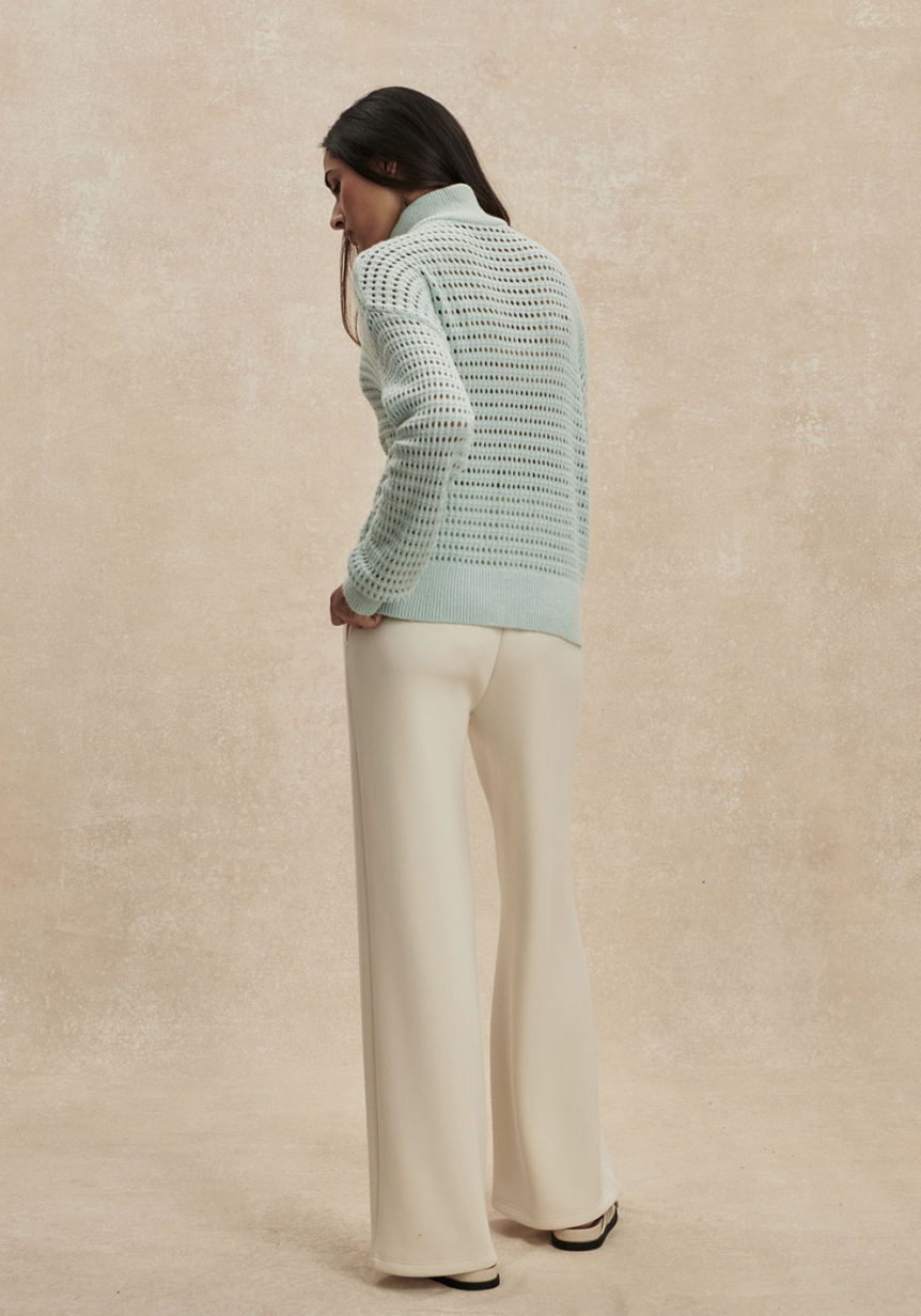 Varley Emeri Half Zip Knit Sweater