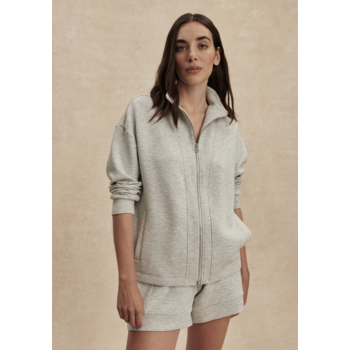 Varley Arlene Zip Through Sweat