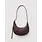 Baggu Small Recycled Leather Flat Crescent