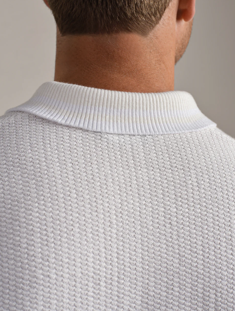 Rhone Fine Knit Polo Sweater