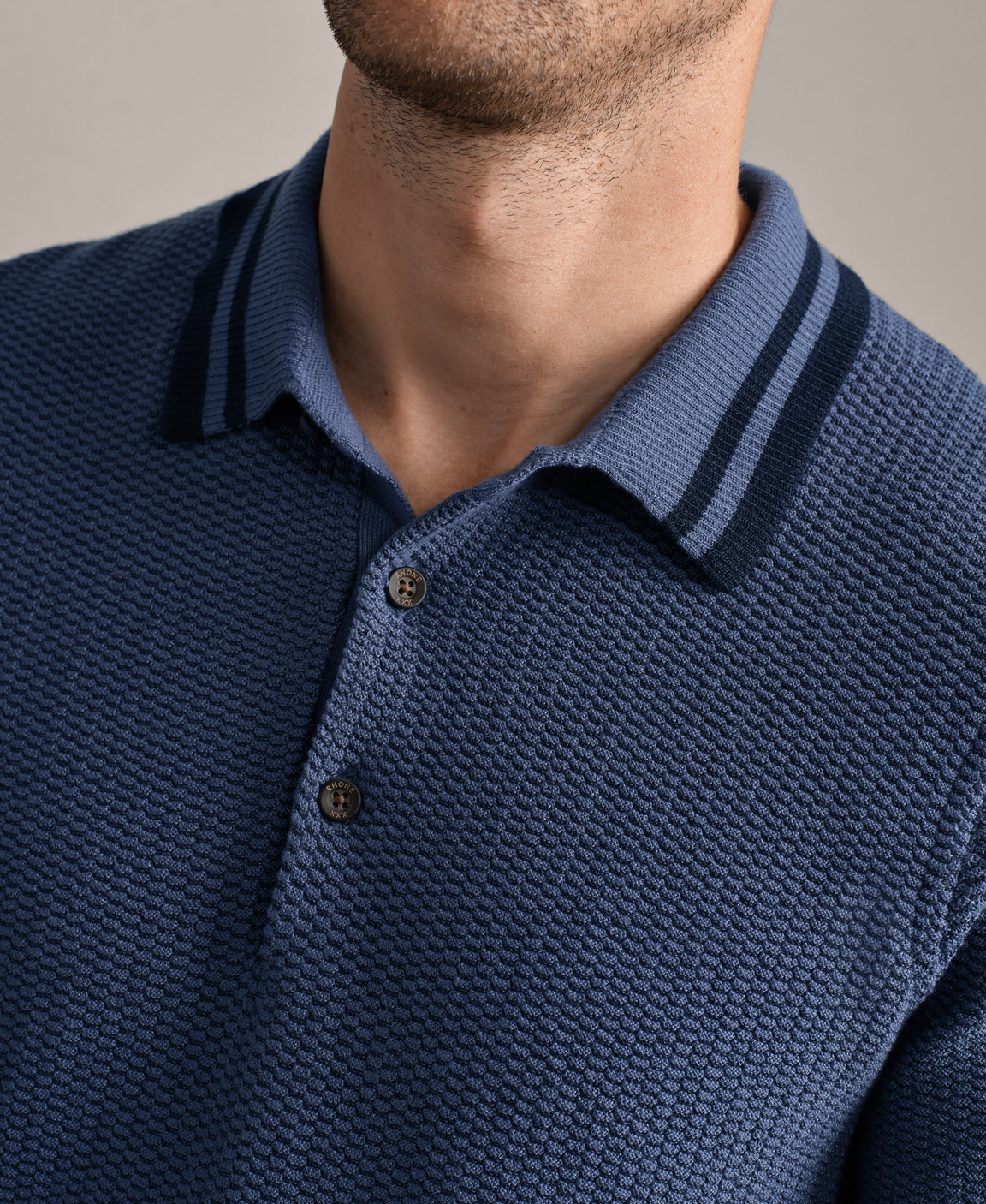 Rhone Fine Knit Sweater Polo