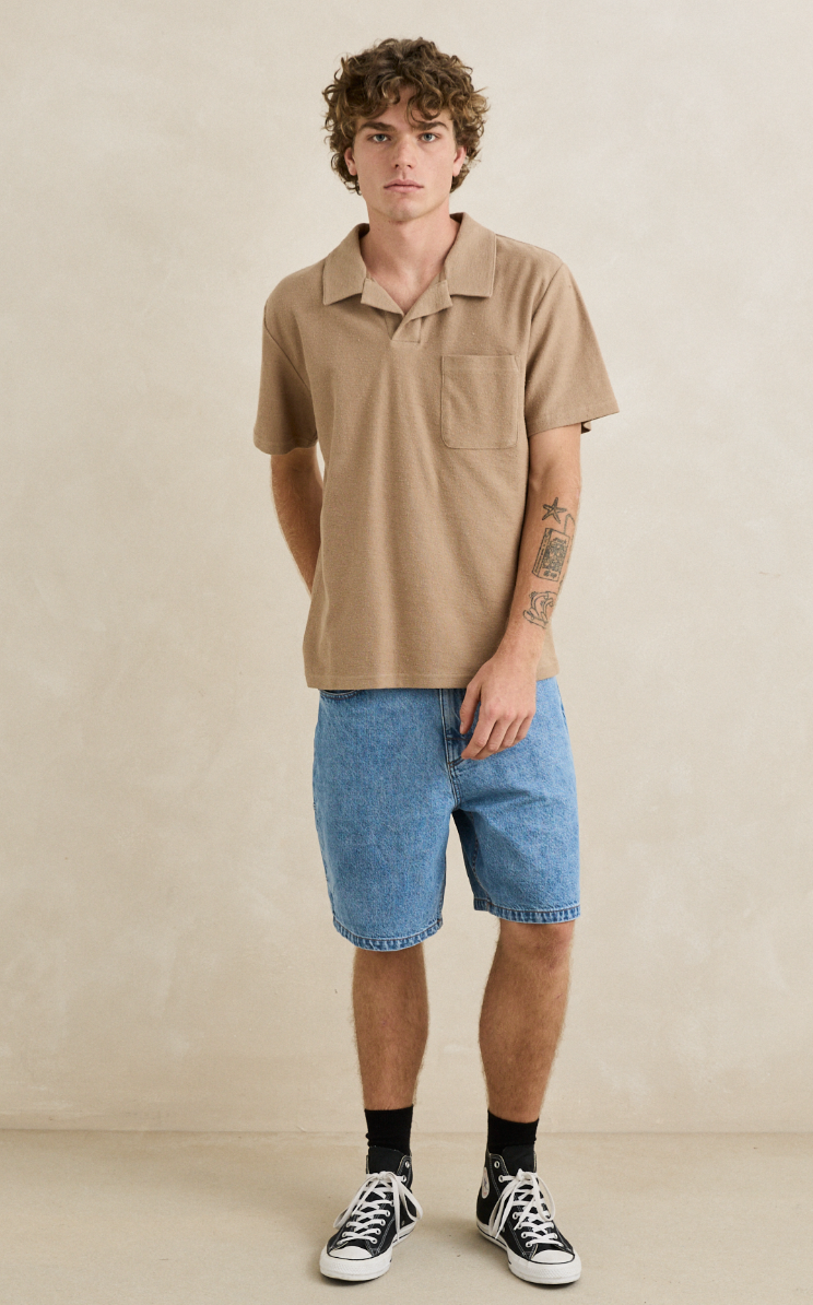 Rhythm Vintage Terry Polo