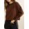 Rhythm Contrast Slouchy Crew Neck Fleece