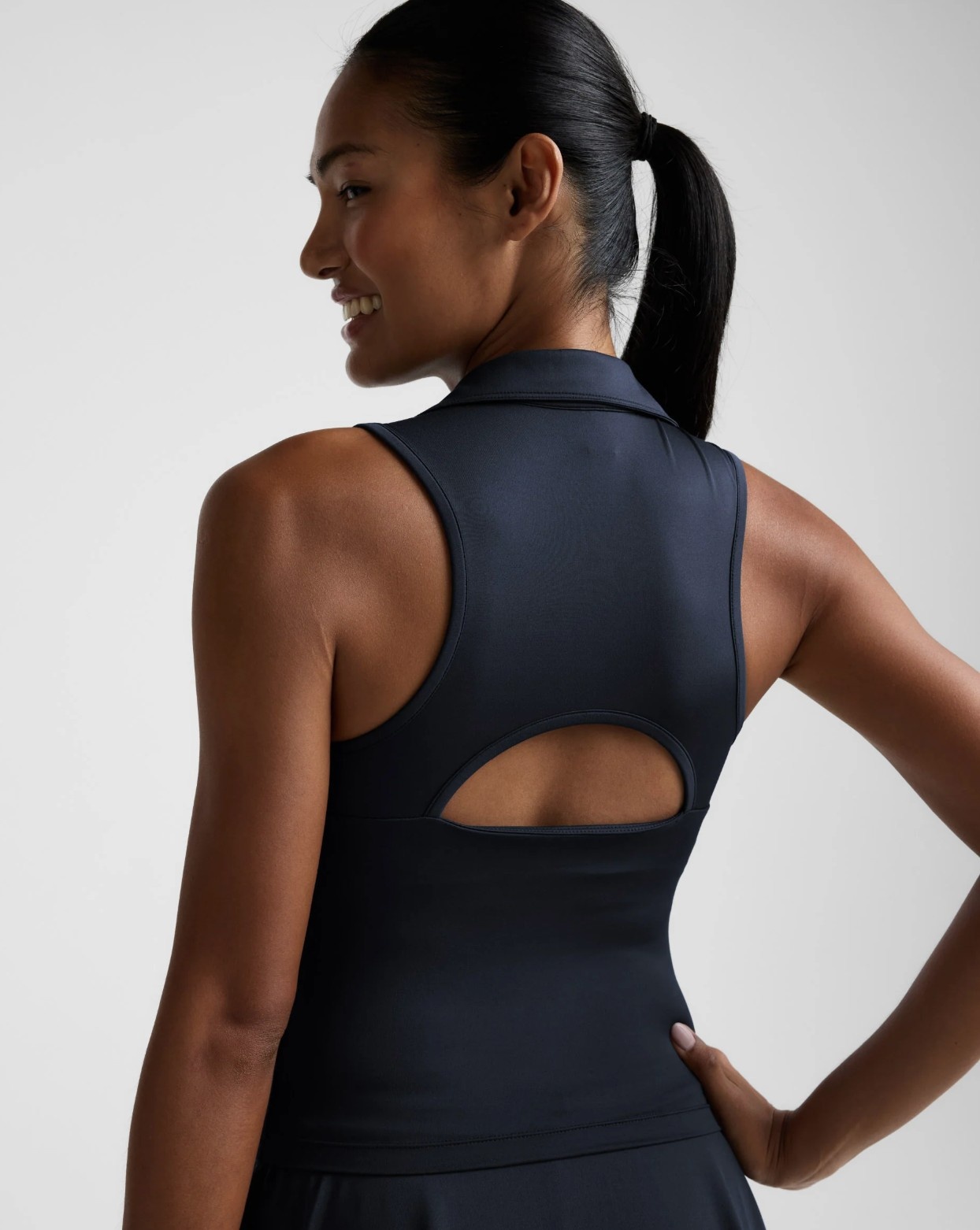Beyond Yoga Sport Active V-Neck Polo