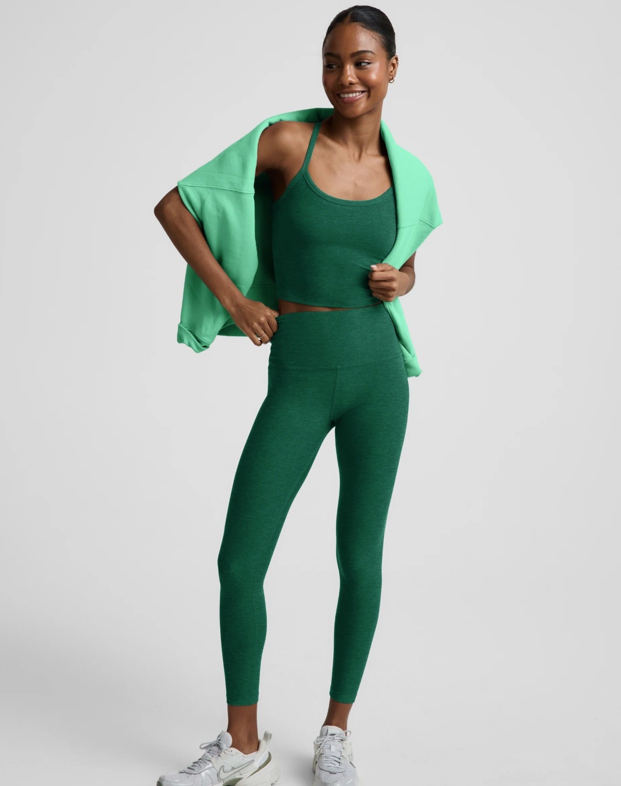 Beyond Yoga Spacedye Slim Racerback Cropped Tank
