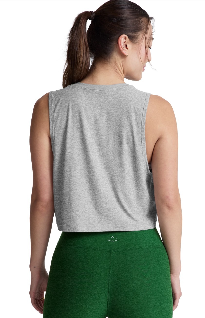 Beyond Yoga Featherweight Minimal Cropped Tank