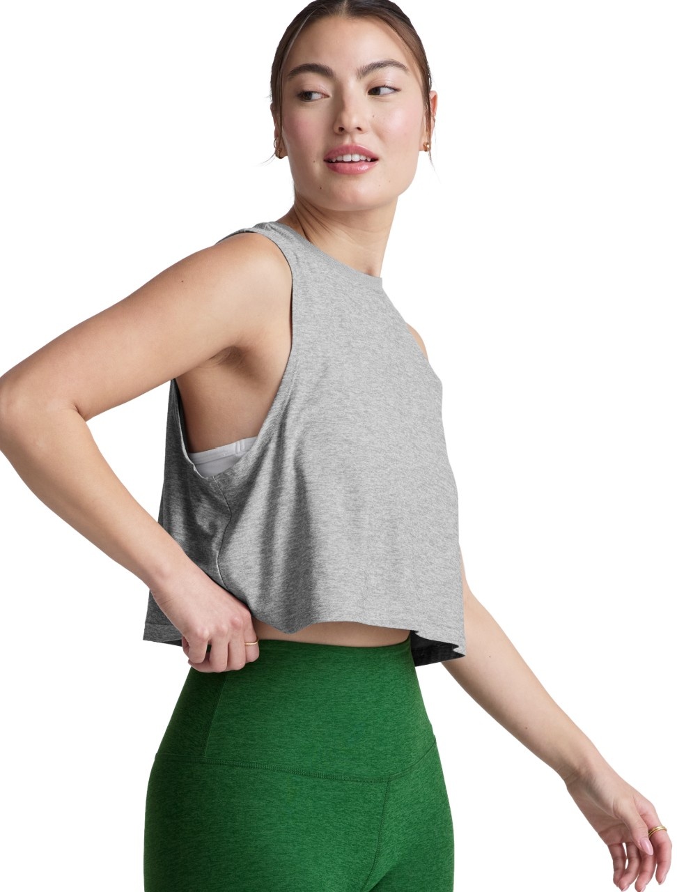 Beyond Yoga Featherweight Minimal Cropped Tank