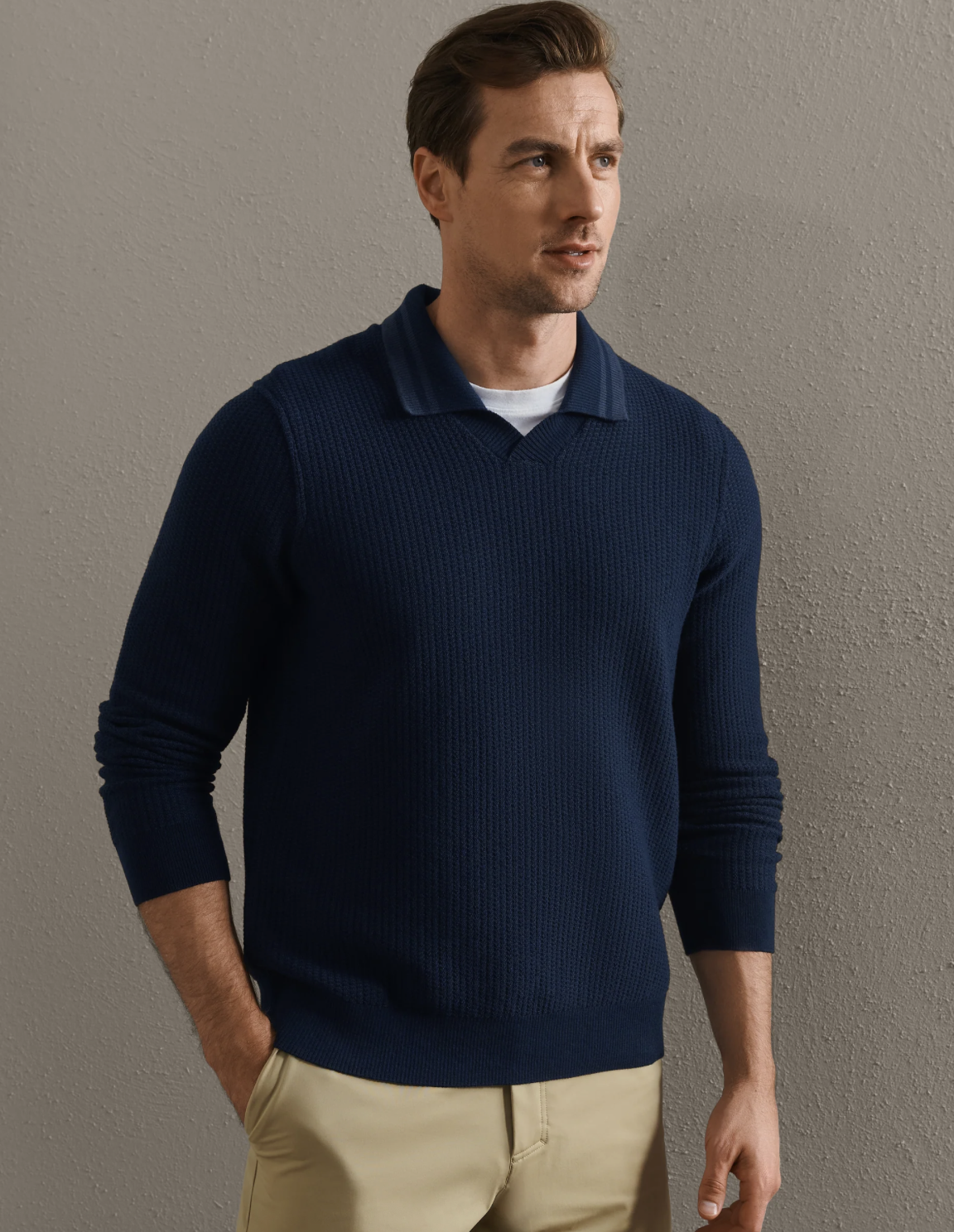 Rhone Back Nine Knit Polo
