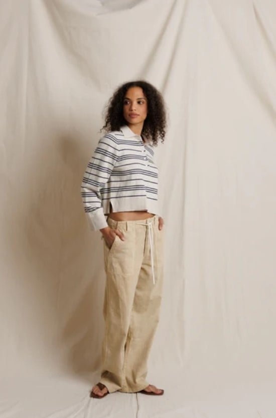 Perfectwhitetee Ximena Stripe