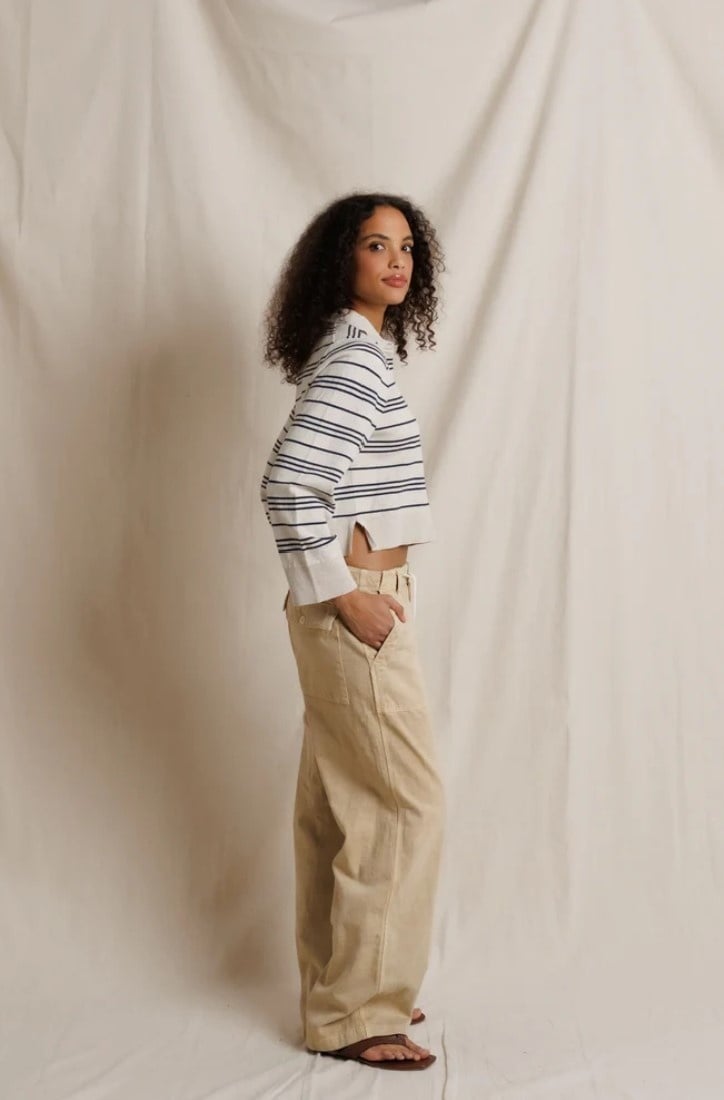 Perfectwhitetee Ximena Stripe