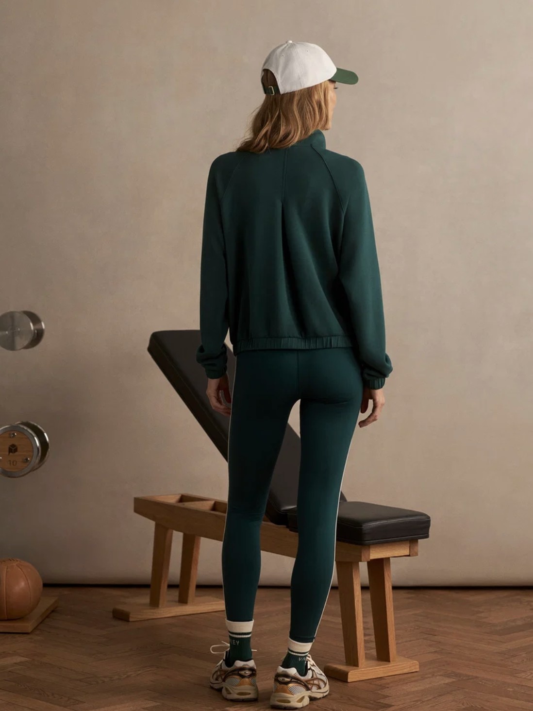 Varley Magda Zip Through Sweat
