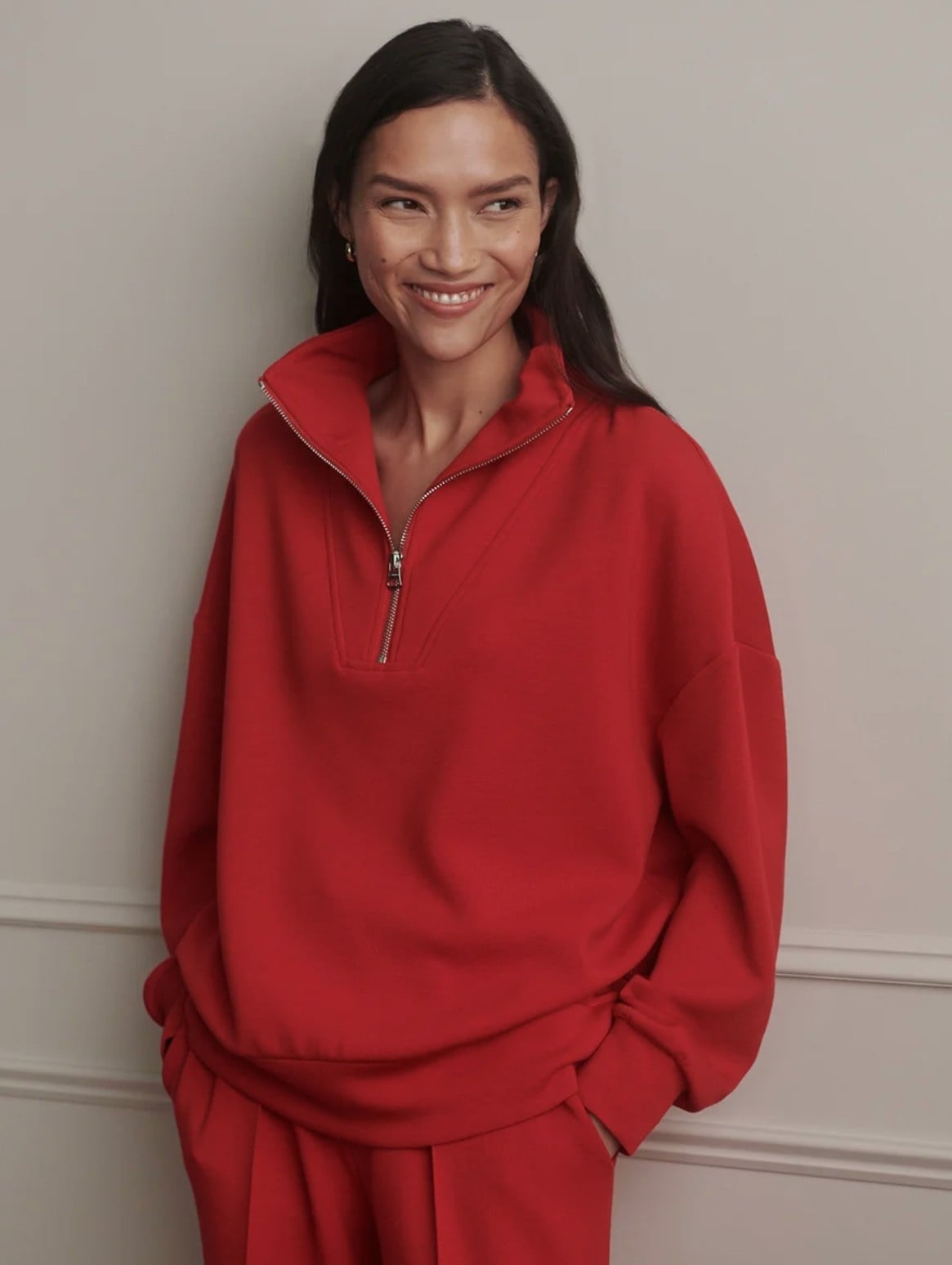 Varley Hawley Half Zip Sweat