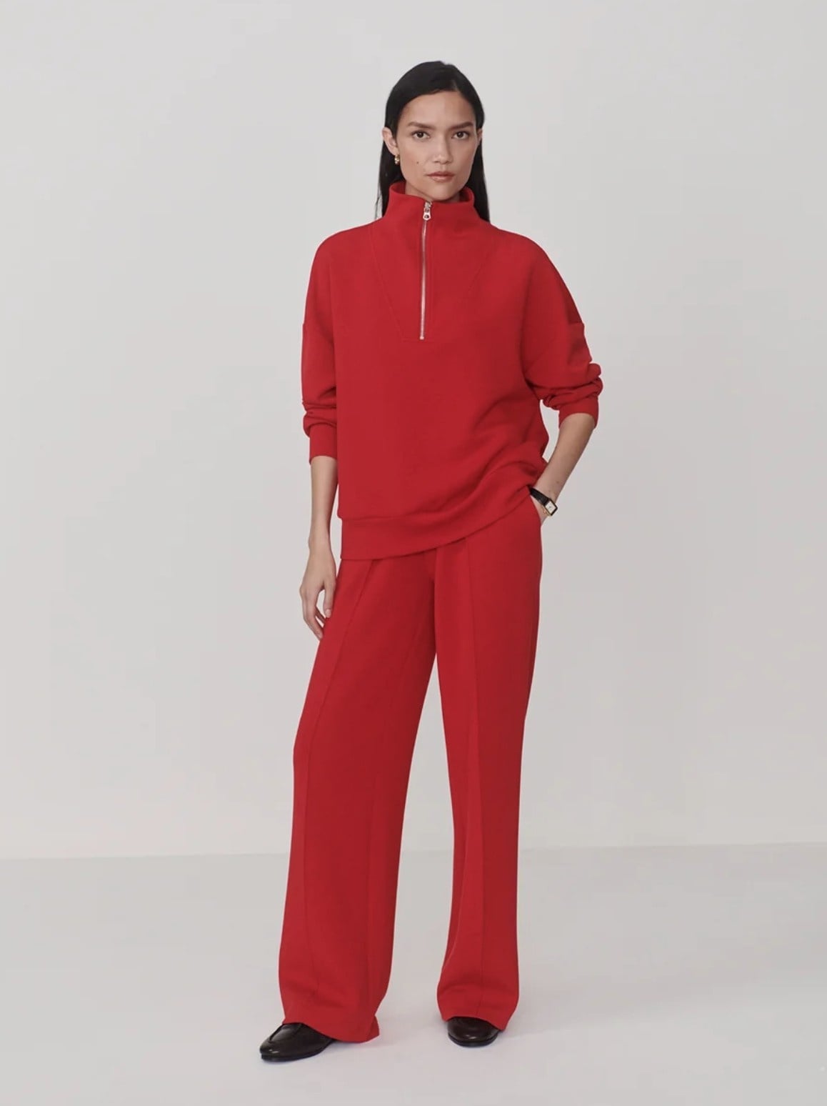 Varley Hawley Half Zip Sweat