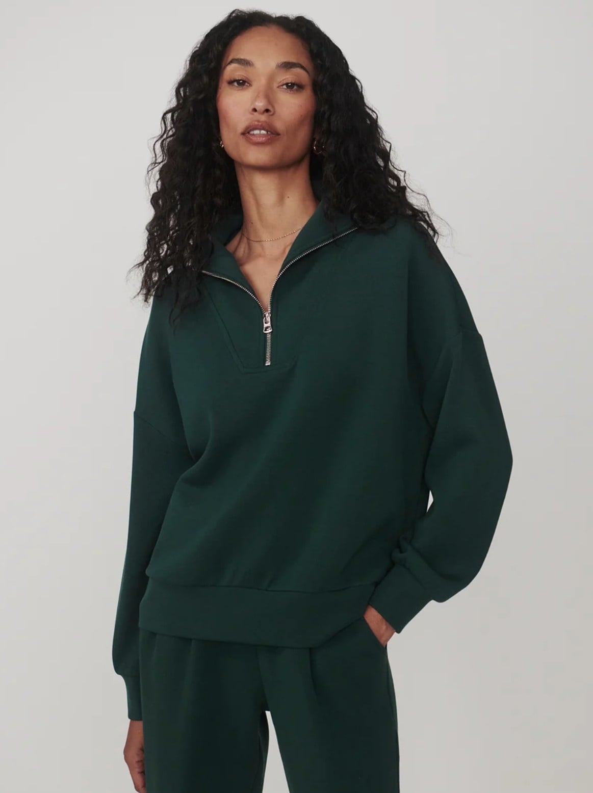 Varley Hawley Half Zip Sweat