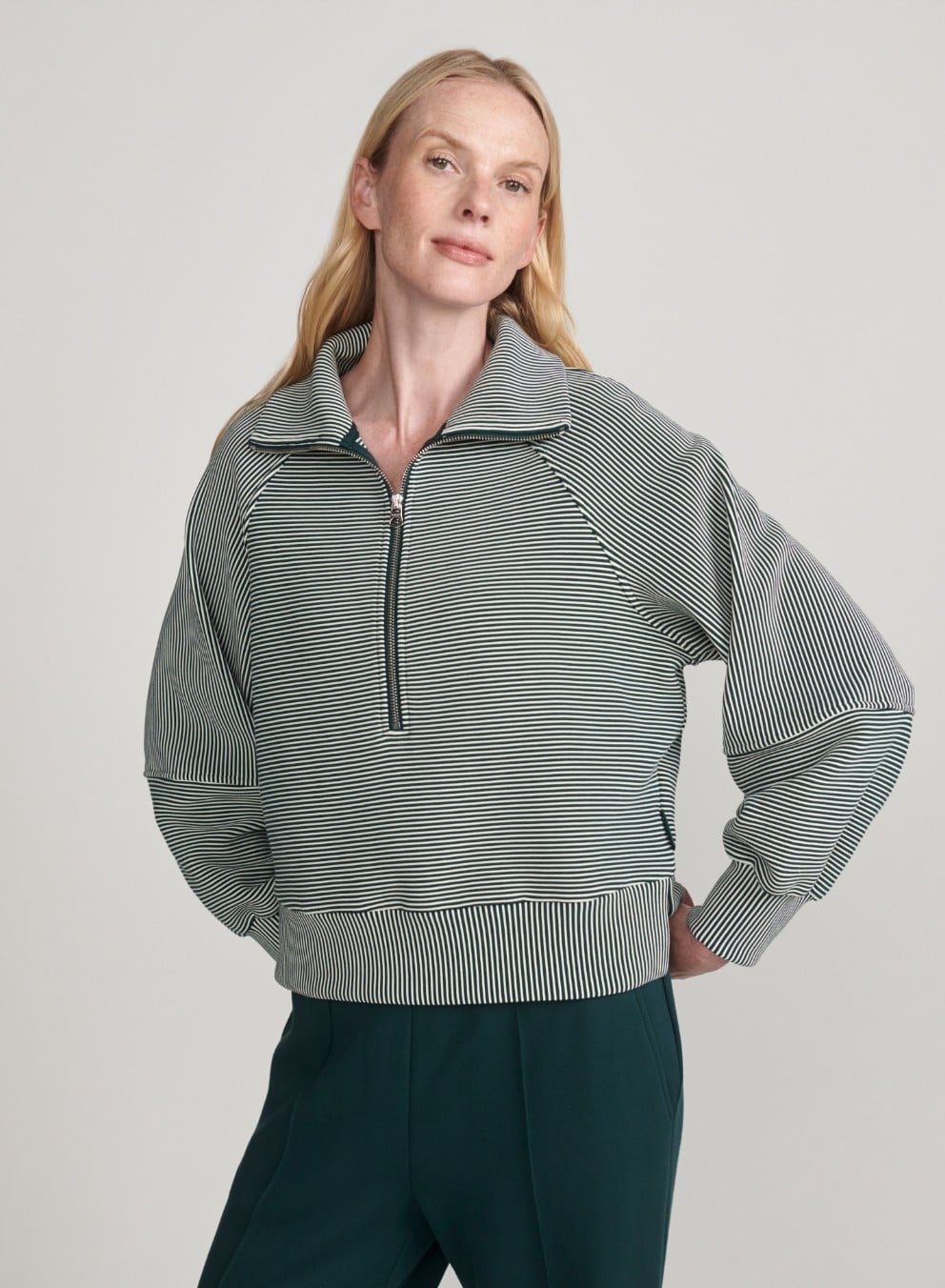 Varley Milano Half Zip Sweat 2.0