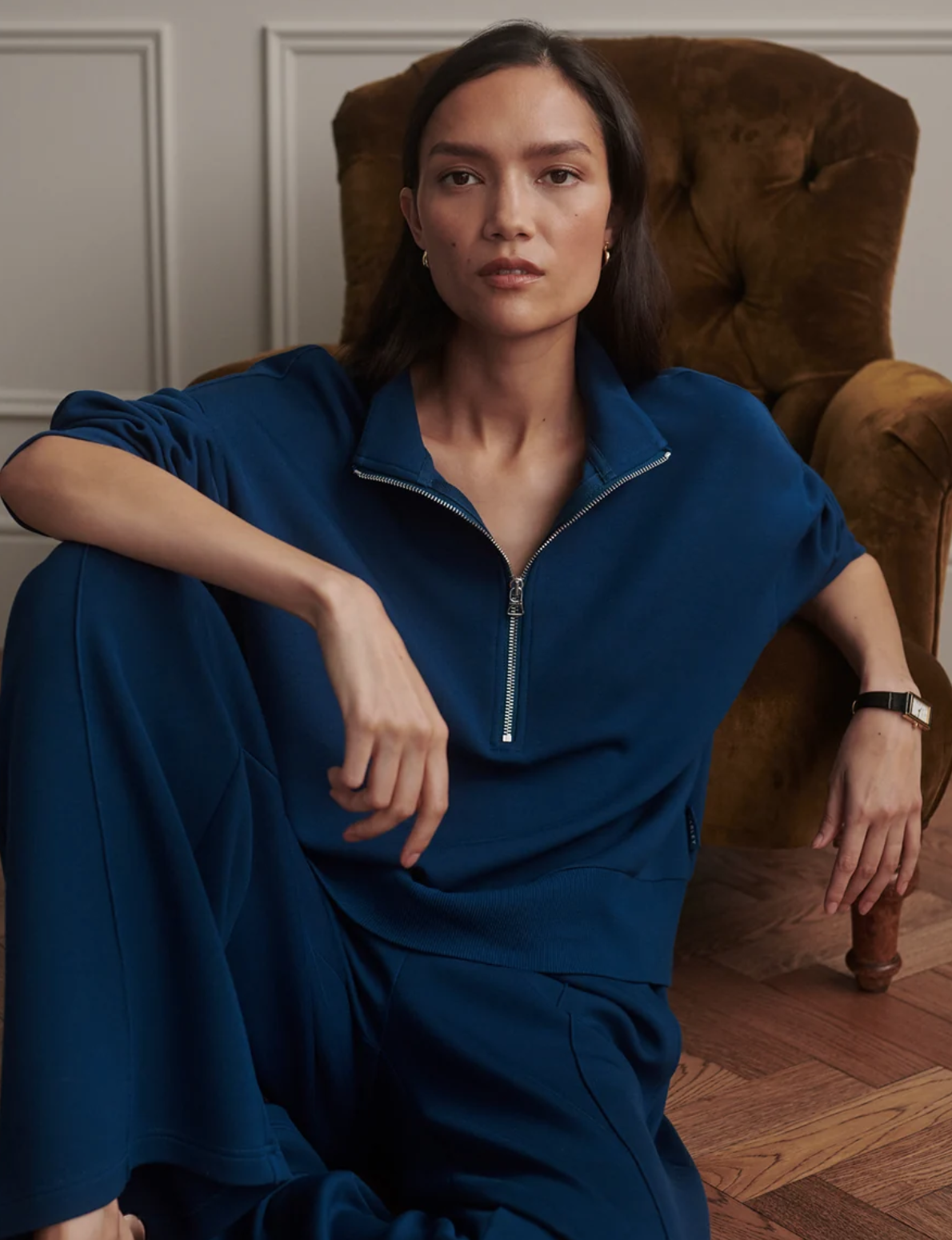 Varley Mavis Mock Neck Sweat VAR03383