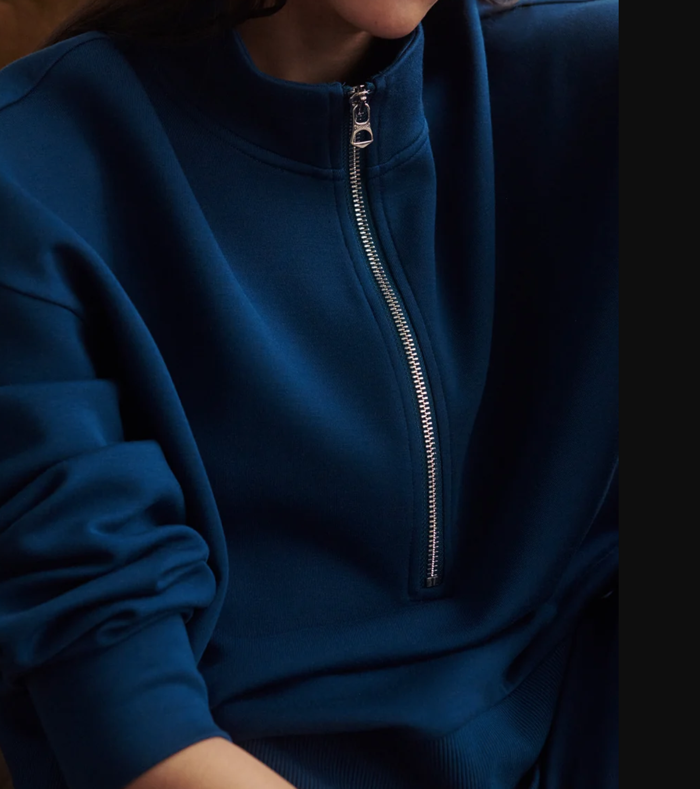 Varley Mavis Mock Neck Sweat VAR03383