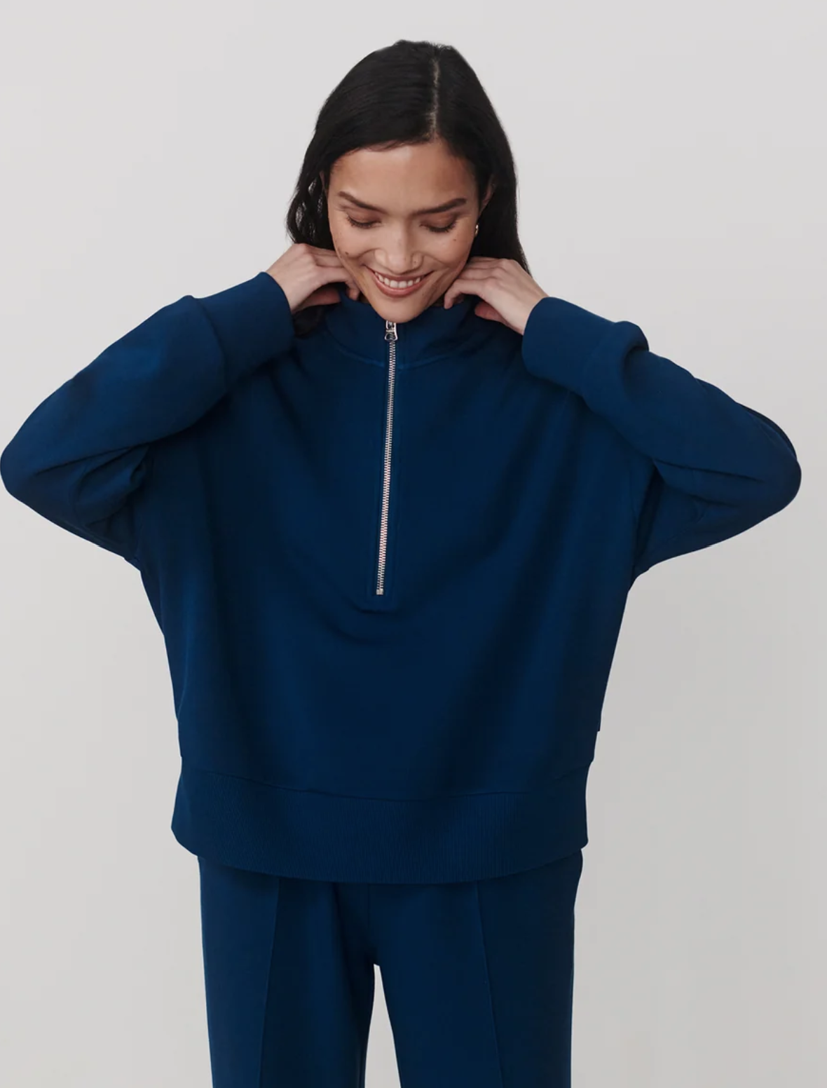 Varley Mavis Mock Neck Sweat VAR03383